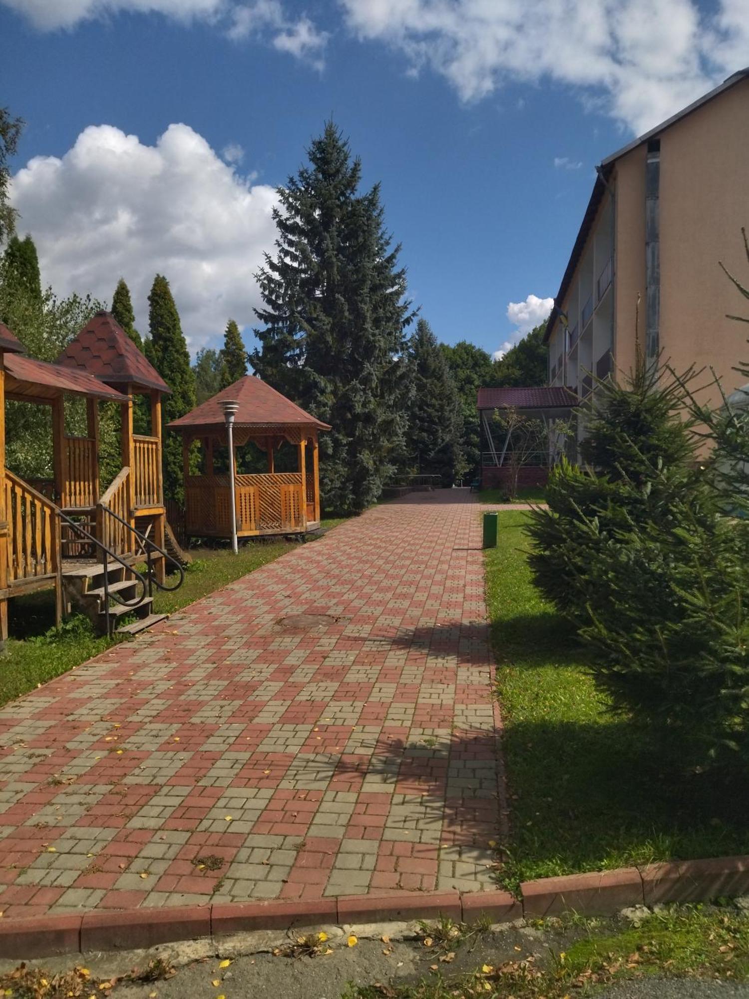 Санаторій Збруч Hotell Satanov Exteriör bild